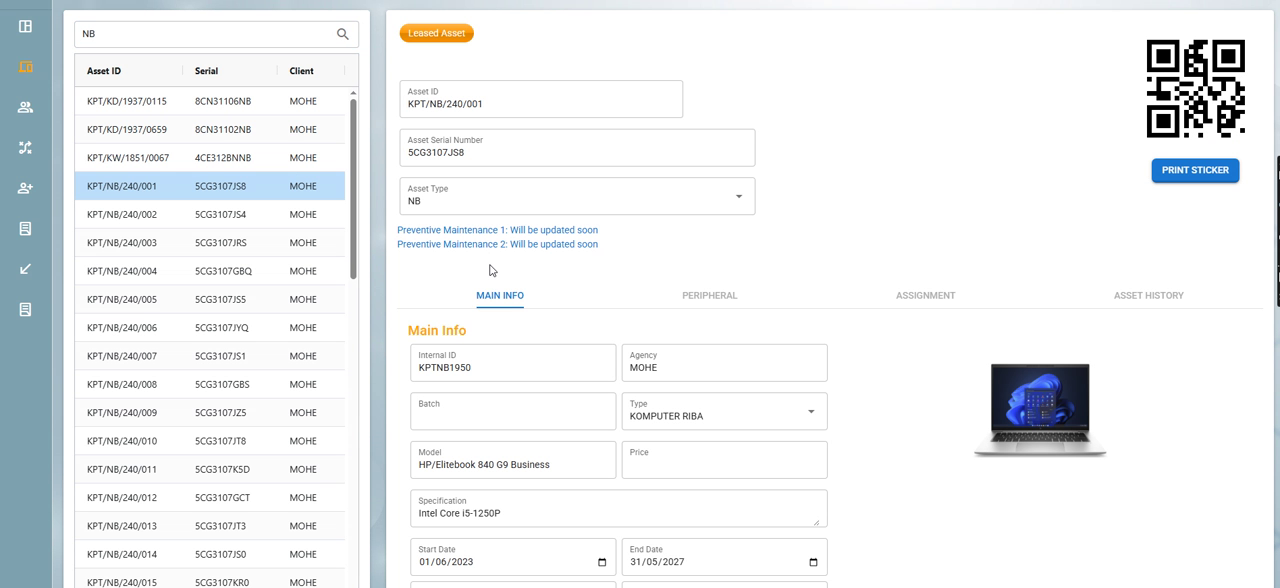 Asset Management System Video 2 Thumbnail